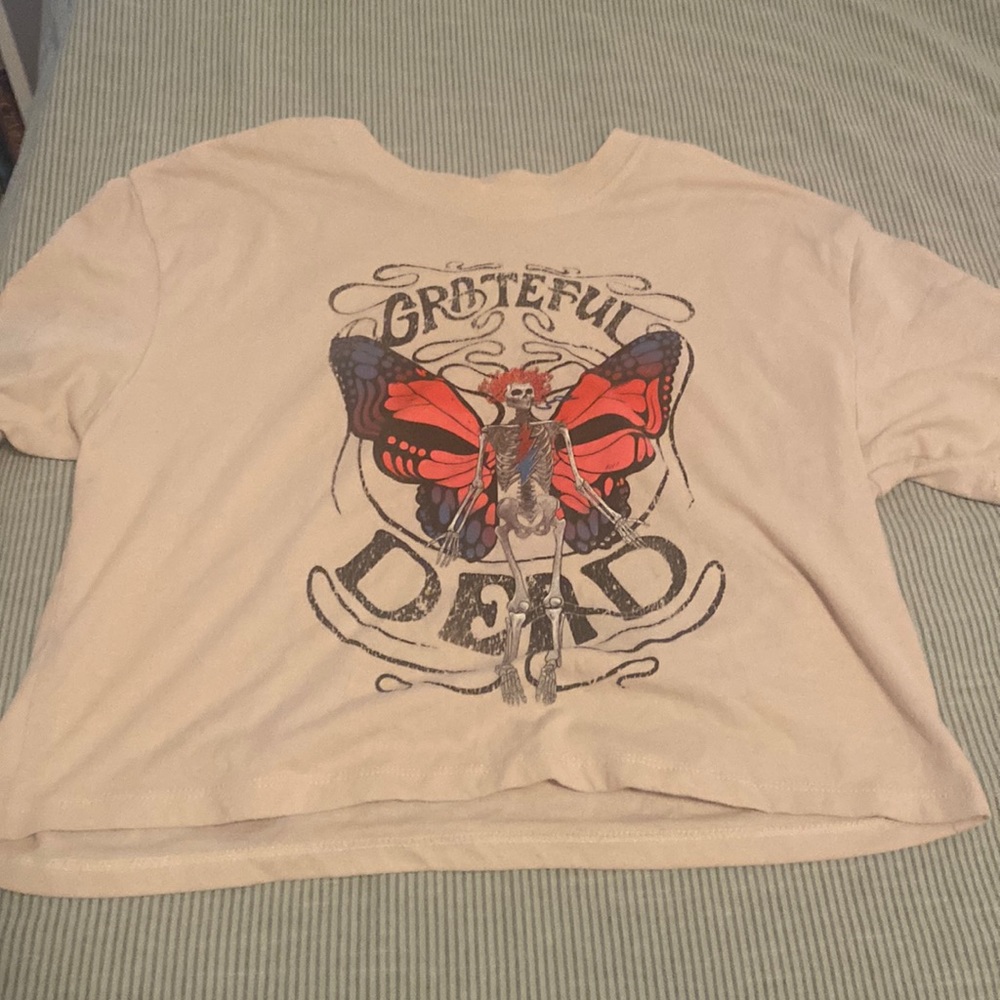 Grateful Dead cropped shirt, worn once